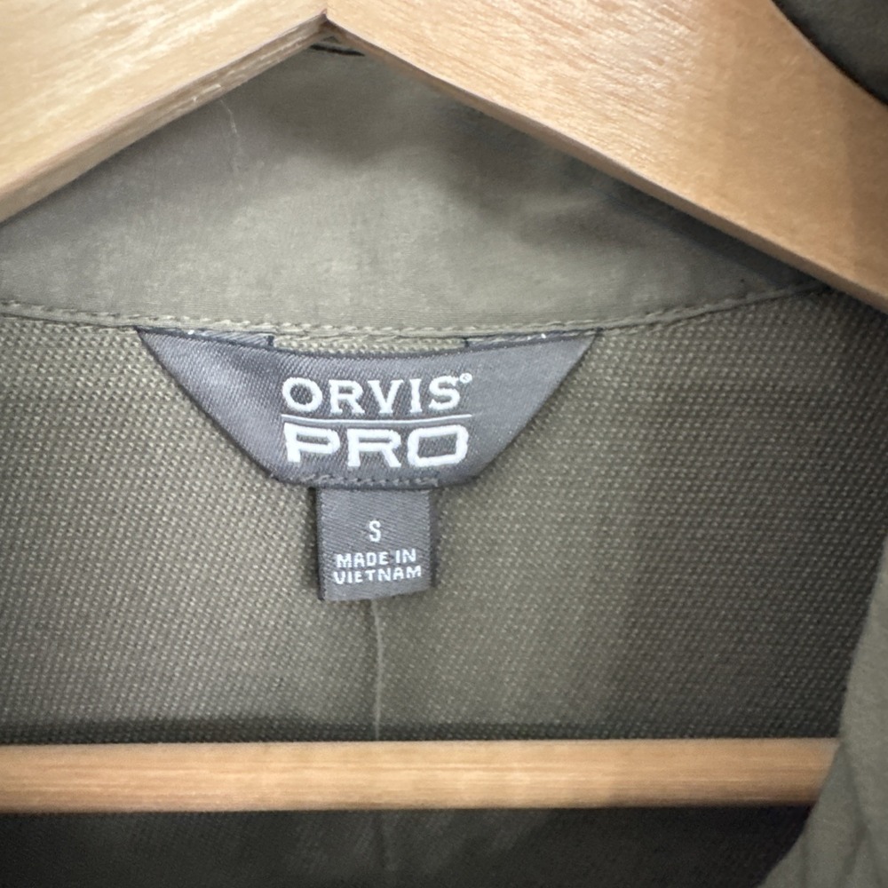 Orvis Pro LT Softshell Pullover 3/4 Zip Men Size S NWT - Picture 3 of 13